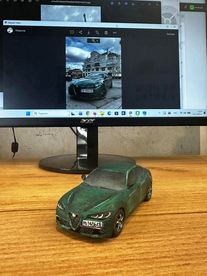 3D фигурка на автомобил по снимка