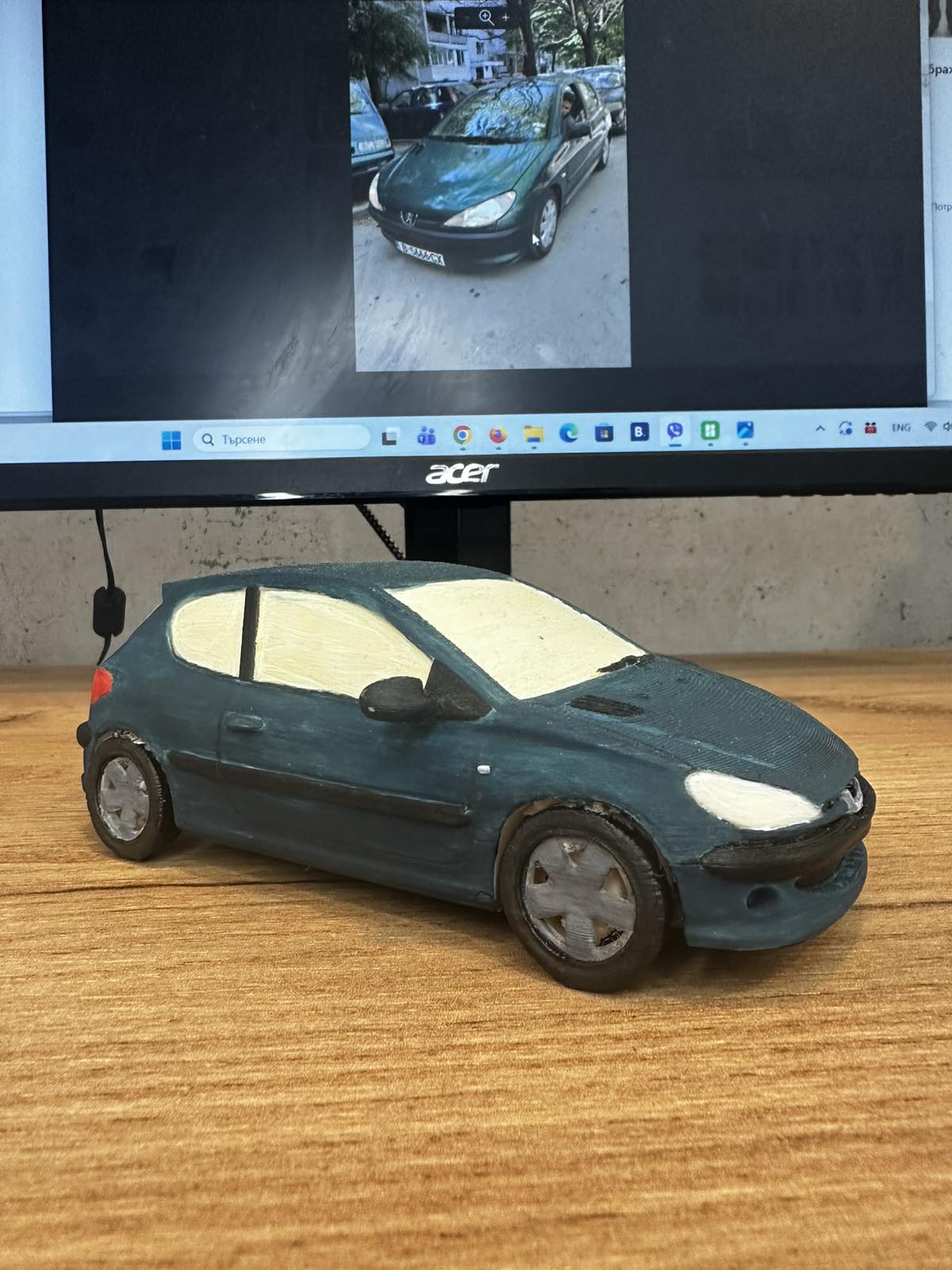 3D фигурка на автомобил по снимка