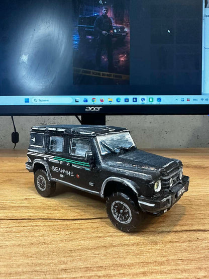 3D фигурка на автомобил по снимка