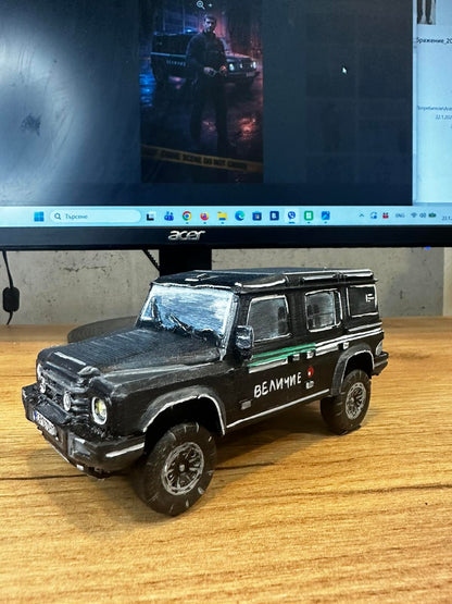 3D фигурка на автомобил по снимка