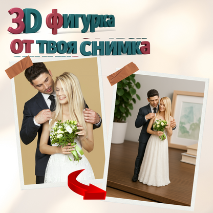 Персонална 3D фигурка от снимка